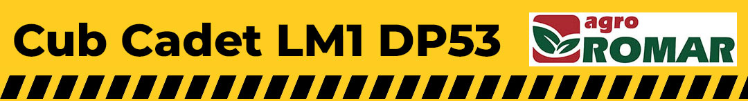 Kosiarka spalinowa z napędem Cub Cadet LM1 DP53